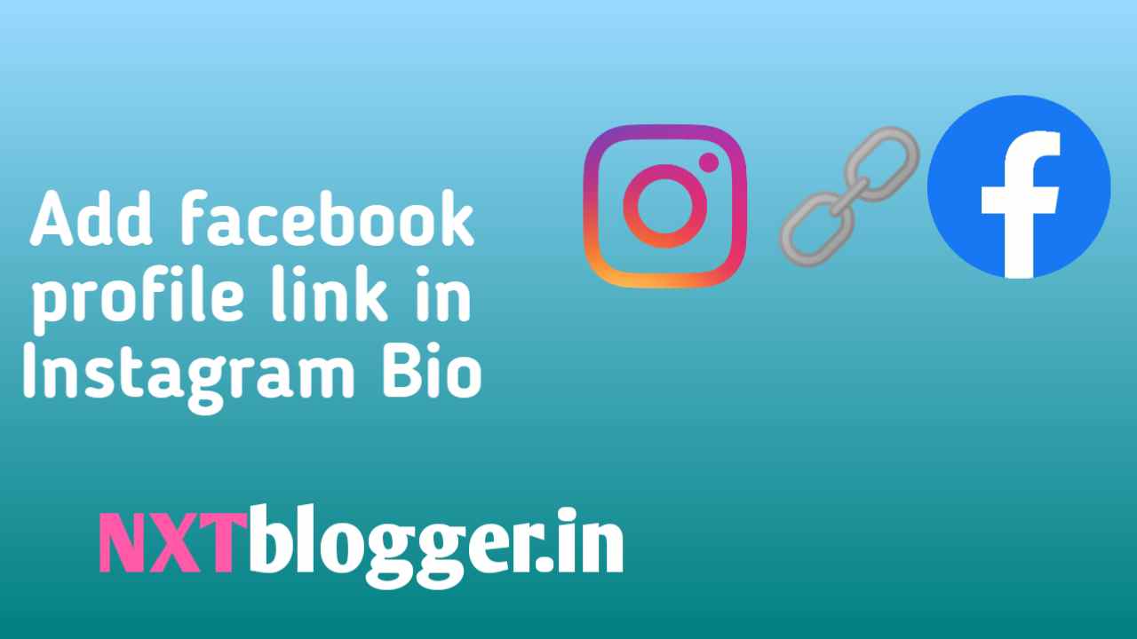 Add facebook profile to instagram bio