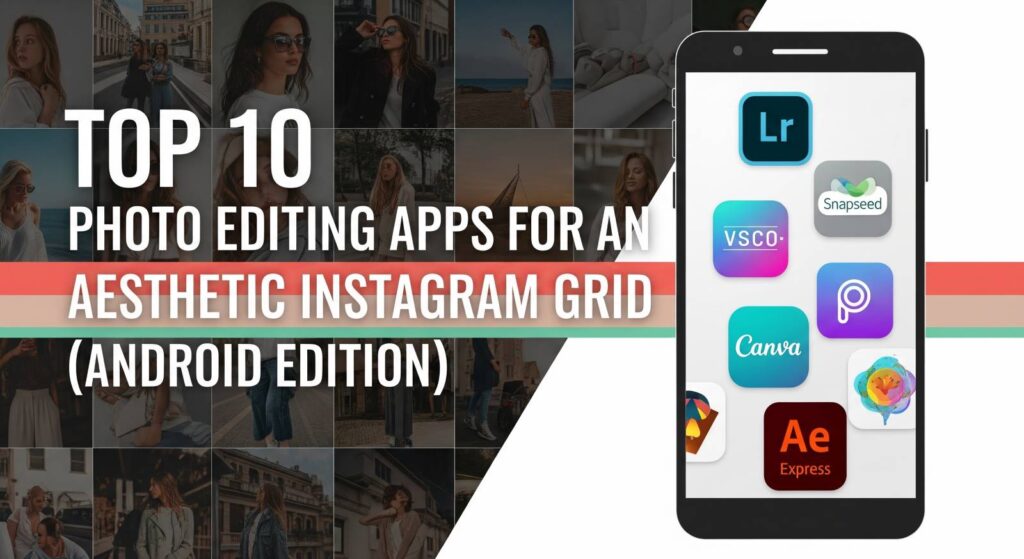 Top 10 Photo editing Apps for Instagram Photo Grid, NXT Blogger