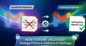 How to change Google's Gmail Address directly from Google Account Setting, NXT Blogger